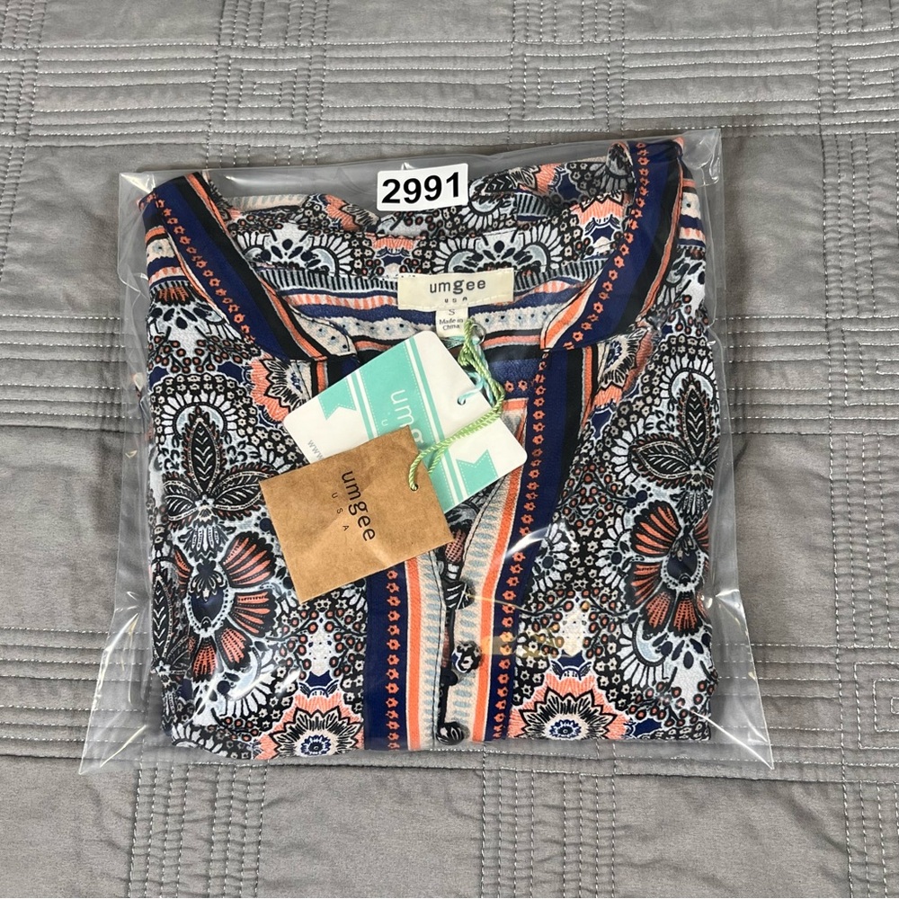 Umgee Multicolor Patterned Mini Dress - Picture 13 of 14